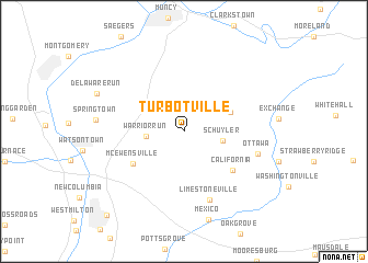 map of Turbotville