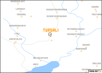 map of Turdali
