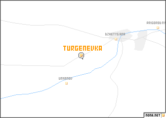 map of Turgenevka