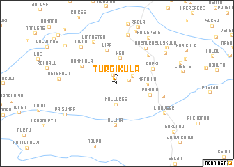 map of Türgiküla