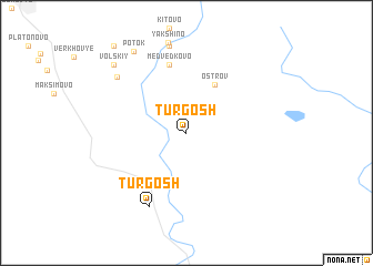 map of Turgosh\