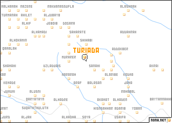 map of Turiada