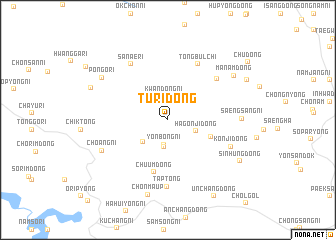 map of Turi-dong