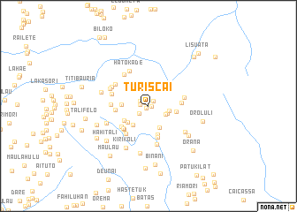 map of Turiscai