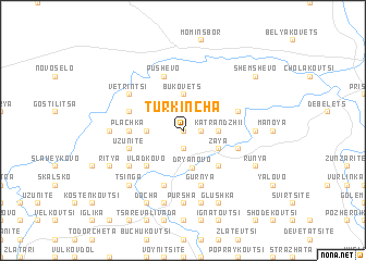 map of Turkincha
