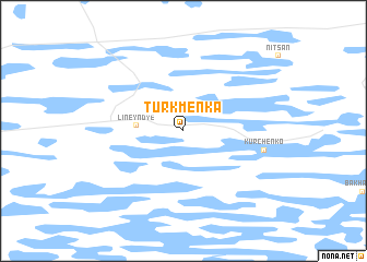 map of Turkmenka