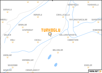 map of Türkoğlu