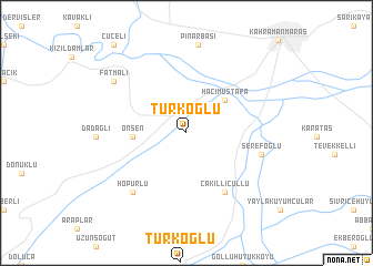 map of Türkoğlu