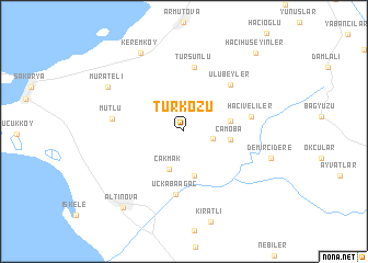 map of Türközü