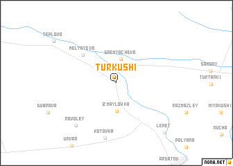 map of Turkushi