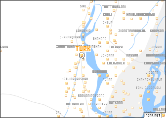map of Turk