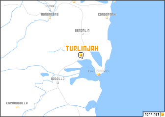 map of Turlinjah
