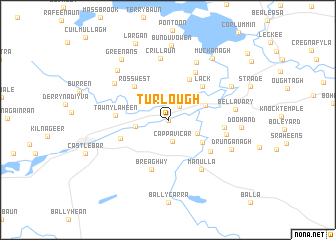 map of Turlough