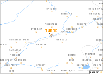map of Turna
