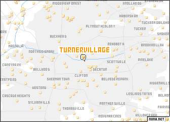 map of Turner Village