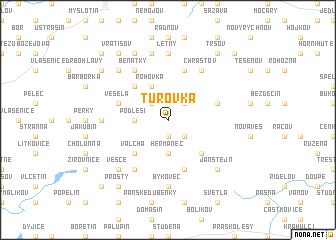 map of Turovka