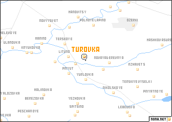 map of Turovka