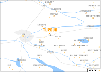 map of Turovo