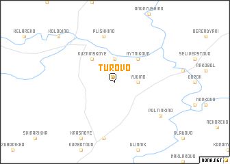 map of Turovo