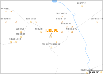 map of Turovo