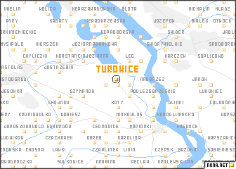 map of Turowice