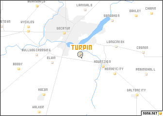 map of Turpin