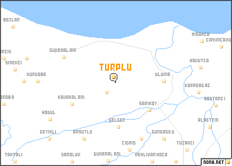 map of Turplu