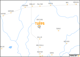 map of Turps