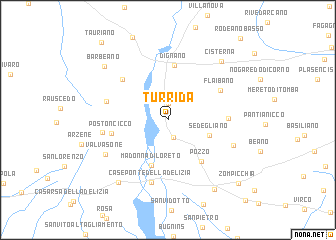 map of Turrida