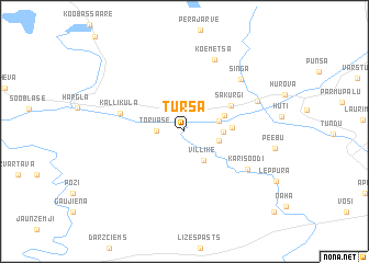 map of Tursa