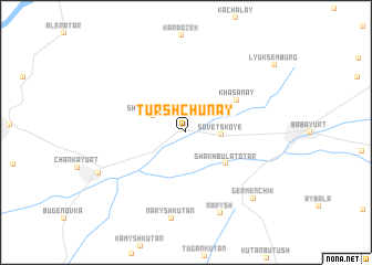 map of Turshchunay