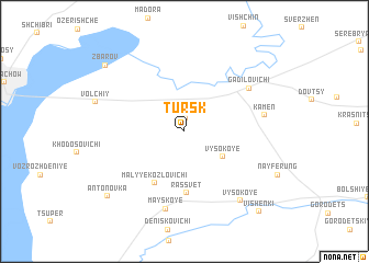 map of Tursk