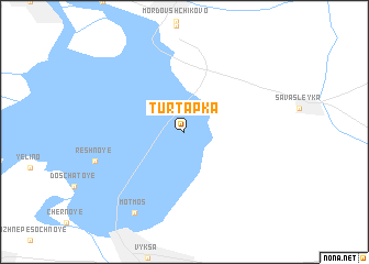 map of Turtapka