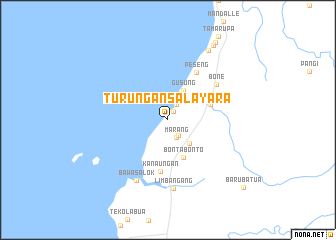 map of Turungansalayara