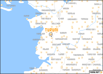 map of Turu-ni