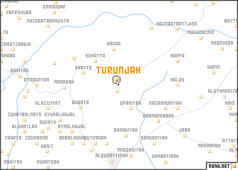 map of Ţurunjah