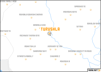 map of Turushla