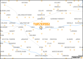 map of Turzerogi