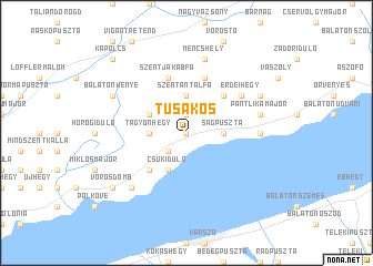 map of Tusakos