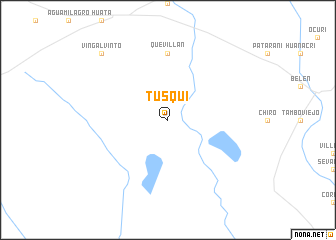map of Tusqui