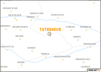 map of Tutashevo