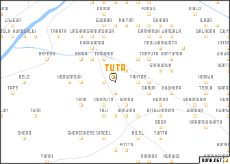 map of Tuta