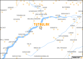map of Tut-Bulak