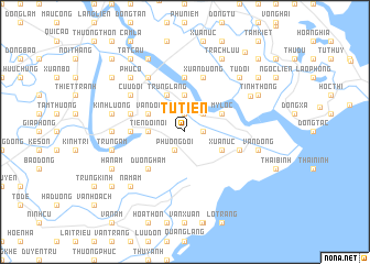 map of Tự Tiên