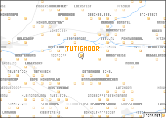 map of Tütigmoor