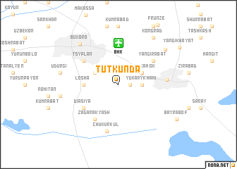 map of Tut-Kunda