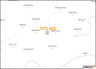 map of Tutluca
