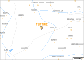 map of Tutmaç