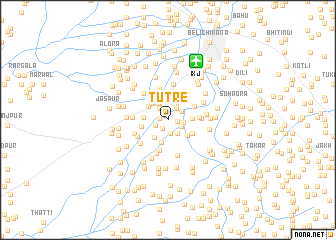 map of Tutre