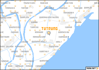 map of Tú Trung